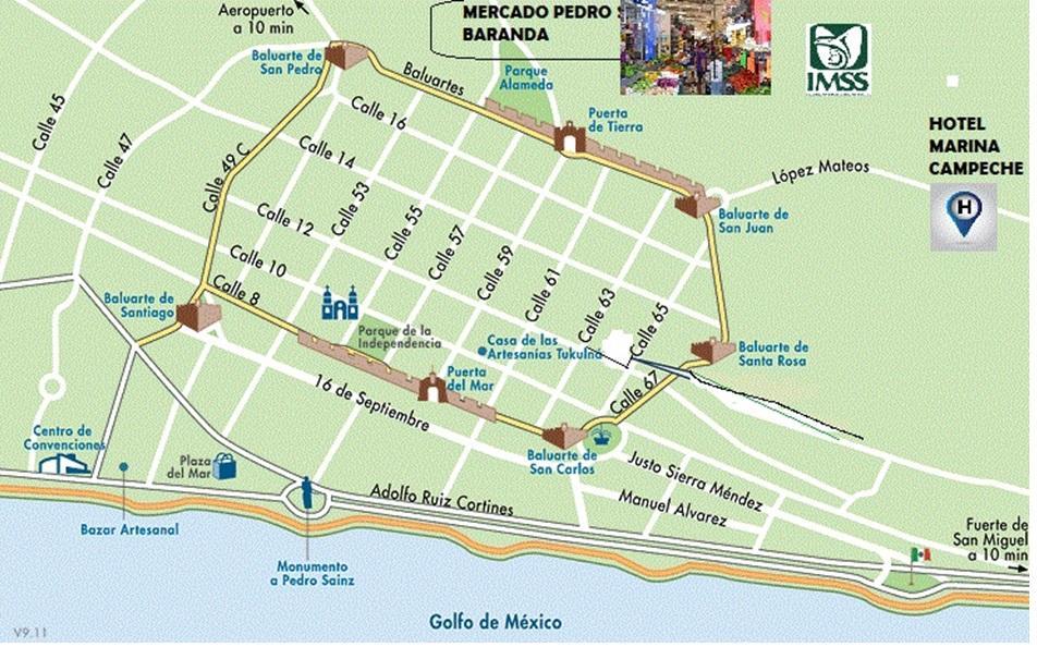 Hotel Marina Campeche Exterior foto